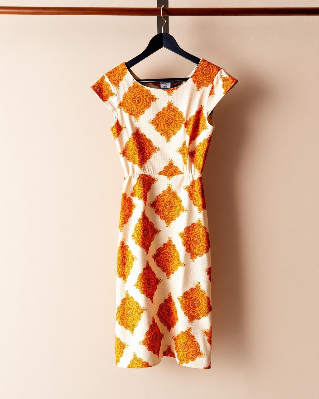 Robe wax fleur de soleil